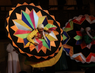 Tour to Al Tanoura Egyptian Heritage Dance Troupe Show at Wekalet El Ghoury