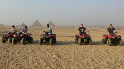 Half Day Tour Quad Biking around the Pyramids