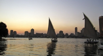 Option 4: Pyramids, Sphinx, Nile Felucca, Bazaar